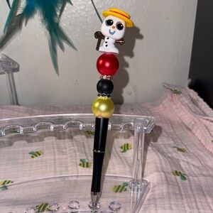 Colorful Snowman Pen for Arts & Crafts